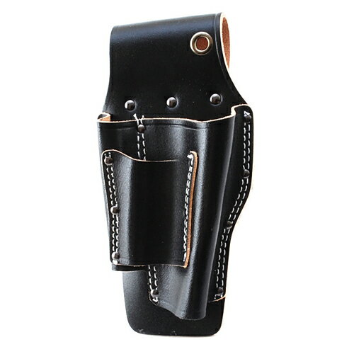 SK11・板金鋏差・BL-16BK 大工道具：収納用品：革腰袋釘袋サック1【送料無料】