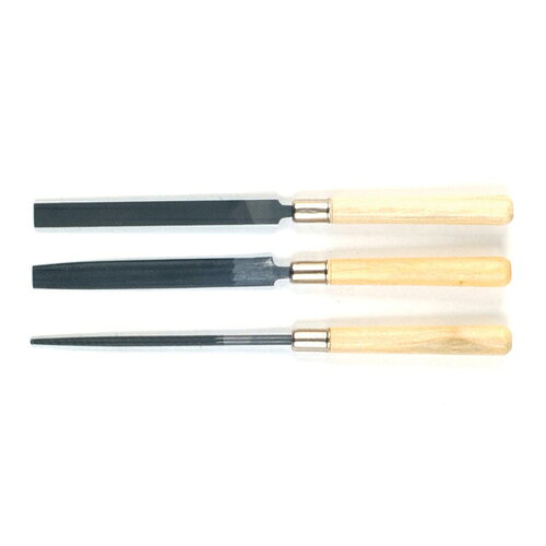 Y−SK11・細工用ヤスリセット‐3本組・NO.10 大工道具：ヤスリ：ヤスリセット