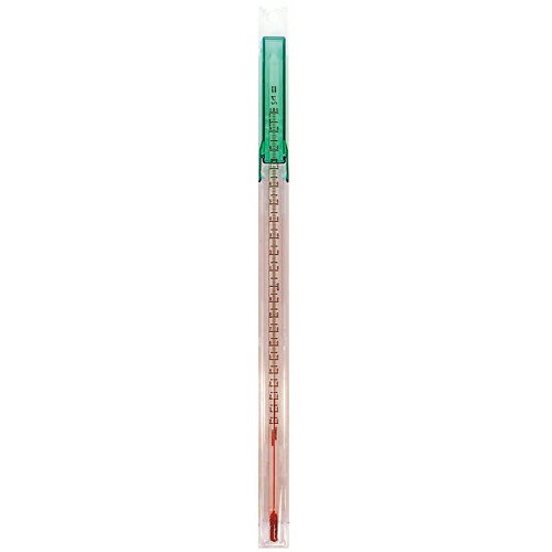 CRECER・ガラス棒温度計‐0〜200℃・AL-320R 大工道具：測定具：温度計・他