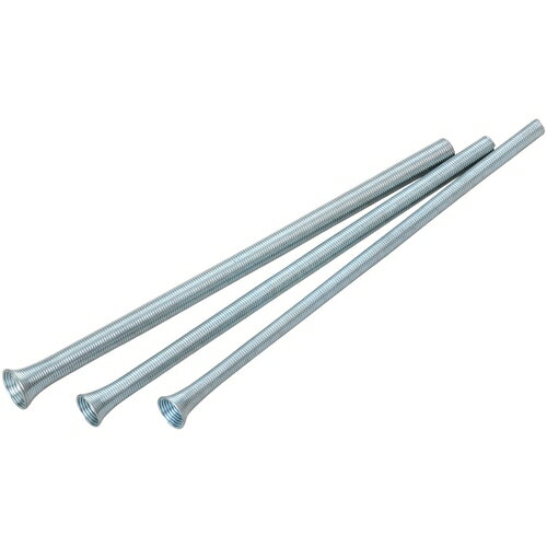 作業工具・配管工具の特殊工具3PCS。軟質銅管、アルミ管などが簡単に曲げられます。スプリング状のため..