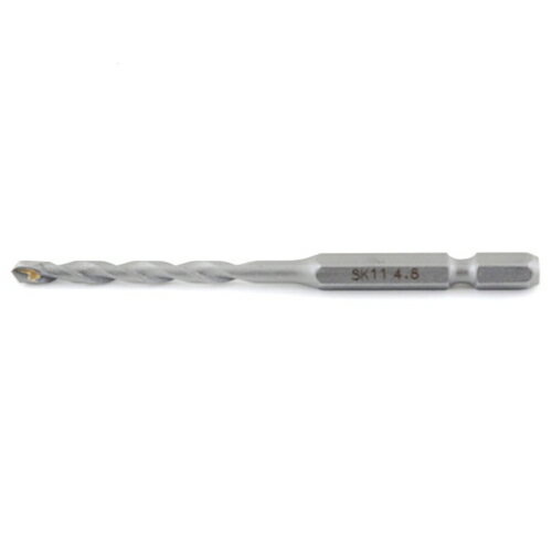SK11・充電磁器タイルDVビット・4.8MM 先端工具：コンクリートドリル：コンクリートドリル