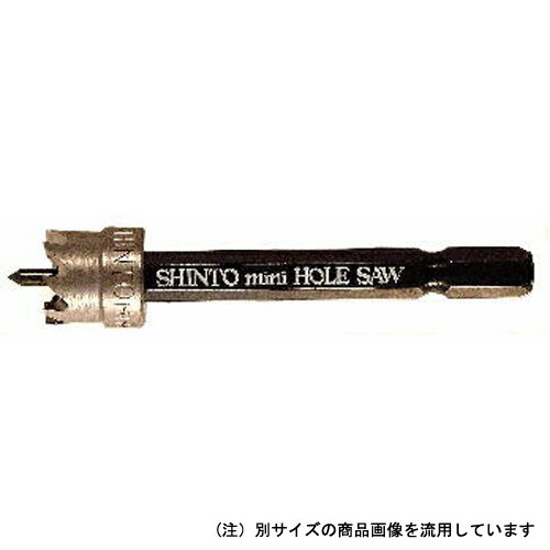 シントー・ミニホールソー‐HSS・12MM 先端工具：鉄工ドリル：メーカー品ホールソー 1
