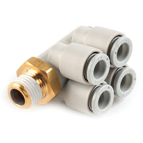 電動工具・エアーツールのエアーカプラKQ2ZD08-02S。エアー配管用チューブ管継ぎ手。押し込むだけで接続、ワンタッチ分離。確実に簡単に接続。製造元：SMC株式会社。