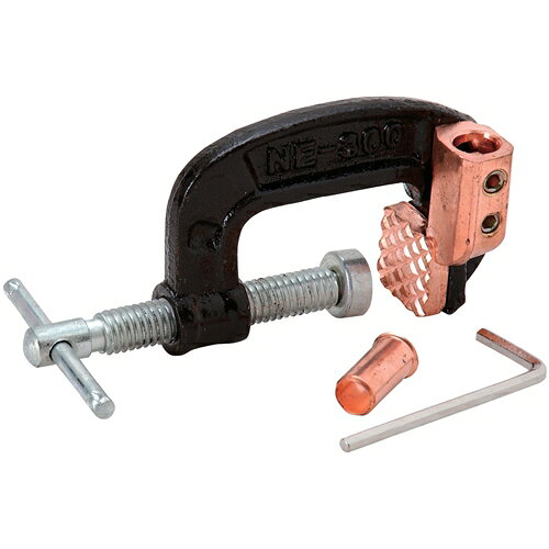 スズキット・万力型アースクリップ300A・P-49 電動工具：溶接：溶接用アクセサリー【送料無料】