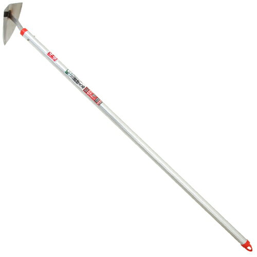 【用途】草削り。【機能・特徴】除草作業用です。三面使える三角タイプ。錆びにくいステンレス刃。使いやすい小型サイズ。軽量アルミパイプ柄。【材質】●刃部：ステンレス。●柄部：アルミ。【商品サイズ】奥行1150×幅110×高さ170mm　重量58...