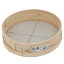 千吉・木製砂フルイ（丸型）‐35cm・4.0MM 園芸道具：盆栽用品：土入れ