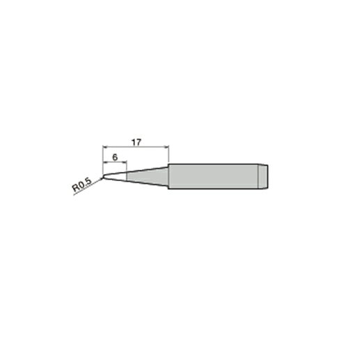 【用途】PX-601/601AS用交換こて先B型。【機能・特徴】PX-601/601AS用の替こて先B型です。RoHS対応品です。【仕様】●全長：43mm×直径6.5mm。●こて先幅：5mm。●こて先タイプ：B型。●ヒーター分離式。【商品サイズ】幅43×高さ6.5×奥行6.5mm　重量5g【送料について】北海道、沖縄、離島は送料を頂きます。