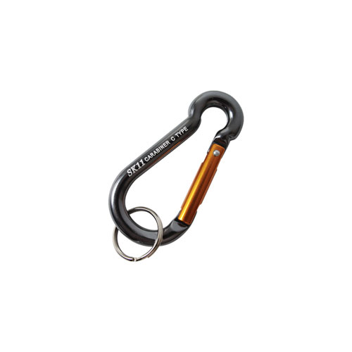 SK11 アルミカラビナ C SAC-550Cブラック