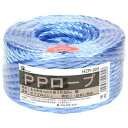 三友産業 PPロープ 青 HZR-003 5X50M