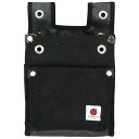 SK11 帆布鳶用腰袋2段BS 黒 TSH-2DBS-BK【送料無料】