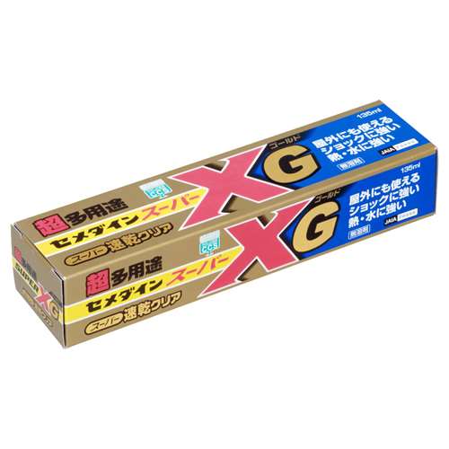 セメダイン スーパーXゴールド クリア AX-015 135ml