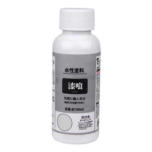 漆喰風ペイント 100ML-カクハイイロ