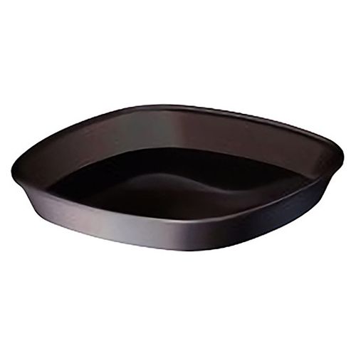 【用途】鉢皿。【機能・特徴】フレグラースクエアポット28型ダークブラウン色用の受皿です。【仕様】●サイズ：253×253×高さ35mm。●色：ダークブラウン。●28型用。【材質】●ポリプロピレン。【商品サイズ】幅253×高さ35×奥行253mm　重量150g【送料について】北海道、沖縄、離島は送料を頂きます。