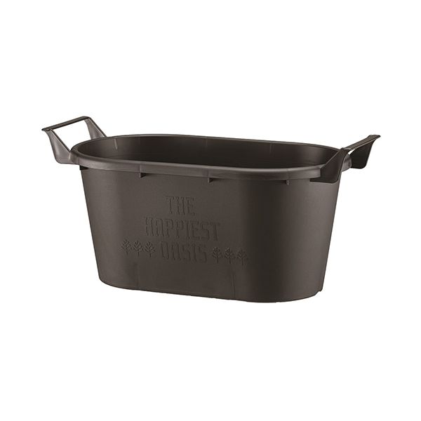 グロウコンテナ オーバル43ガタ BK