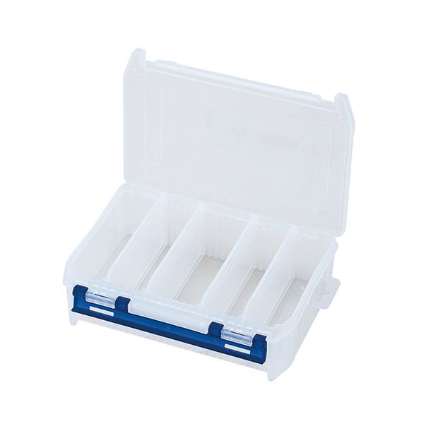 【商品特長】【用途】パーツ等小物類の収納。【機能・特徴】深型タイプで収納力があり、一体式止具採用で開閉がスムーズです。短手方向の可変仕切板付で、ペン・小型工具などを仕分けて収納するのに便利です。仕切板を取り外せば、フリータイプとして使用することも可能です。バケットマウスBM−5000にシステム収納可能です。【仕様】●サイズ：205×145×60mm。●色：クリア。●内寸：194×122×55mm。●短手方向可変仕切板4枚付。【材質】●ポリプロピレン。【商品サイズ】幅205×高さ60×奥行145mm　重量258g【注意事項ほか】●直射日光の当たる場所等、高温になる場所での長時間放置は変形の原因となります。■商品コード:4963189913591■JANコード:4963189913591■ブランド名:メイホウ■商品名:ディープケース■規格:D-800N【送料について】北海道、沖縄、離島は送料を頂きます。