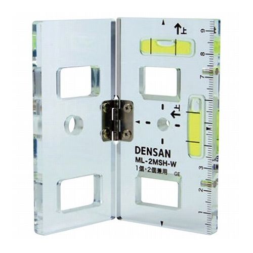 デンサン スイッチボックスケガキレベル ML-2MSH-W【送料無料】
