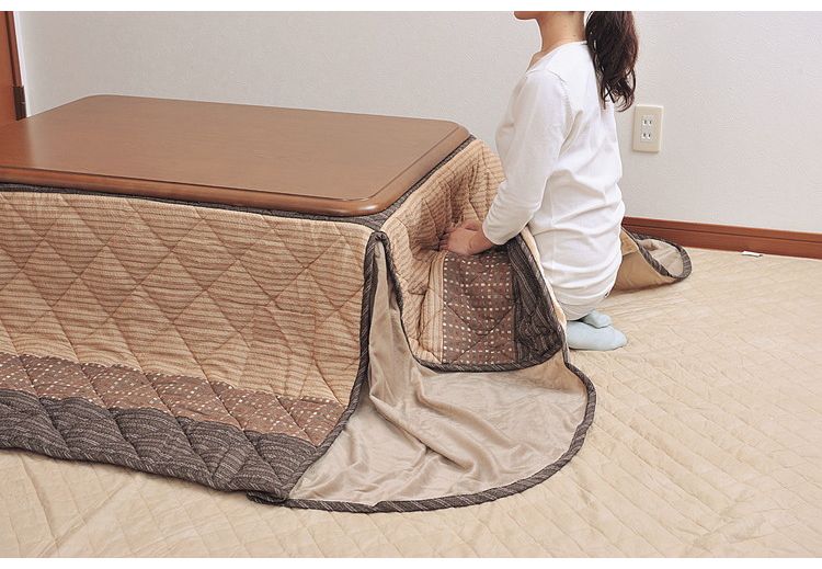 リビングこたつ75×105cm用掛布団 220×250 こたつ布団 こたつ掛け布団 かわいい おしゃれ 暖かい 寒さ対策 防寒(代引不可)【送料無料】 [2]