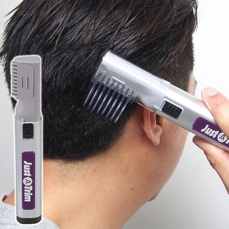 バリカン セット シェーバー 電動バリカンヘアカッター セルフカット 散髪 電池式 電動 アタッチメント付 襟足 後頭部 髭 腕毛 胸毛 すね毛 家庭用(代引不可)【送料無料】