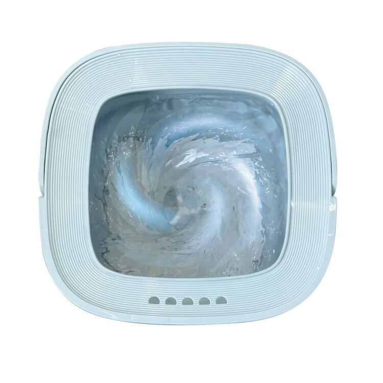 折りたたみ洗濯機 バケツ洗濯機 約4.5L 軽量 コンパクト 取っ手付き 折り畳み 収納 ユニホーム 練習着 靴下 子供 ペット 予洗い 洗濯機 遠征(代引不可)【送料無料】