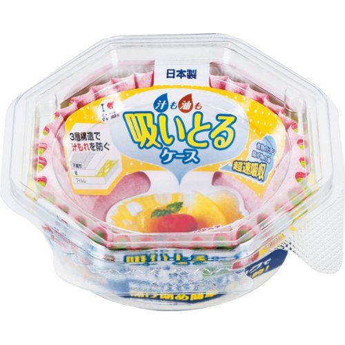 東洋アルミ 『おかずの汁もれや味移りを防ぐお弁当カップ』 汁も油も吸いとるケースLのサムネイル