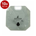 【単品10個セット】 キャプテンスタッグ オアシス コンパクトジャグ 5L UW-5041【送料無料】