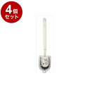【まとめ買い 単品4個セット】 東和産業 東和産業 トイレブラシ トイレコンポ 取替え用 ホワイト【送料無料】