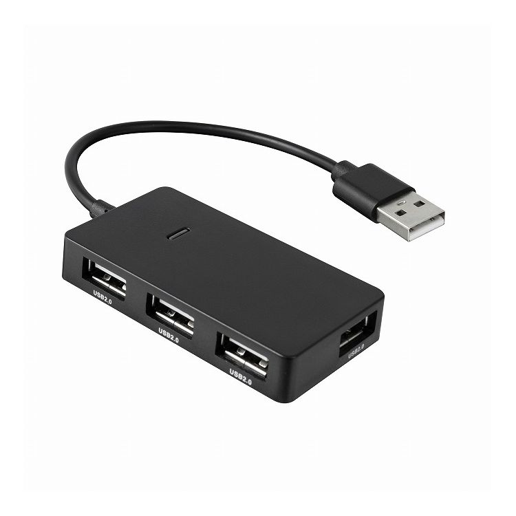 USBハブ 4ポート USB2.0 HUB 広々ポート 