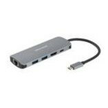 USB Type-Cɥå󥰥ơ ͭLANݡ ɥå󥰥ơ  ѥ  Ρȥѥ ѥ  ꡼ϥ GH-MHC5A-SV̵