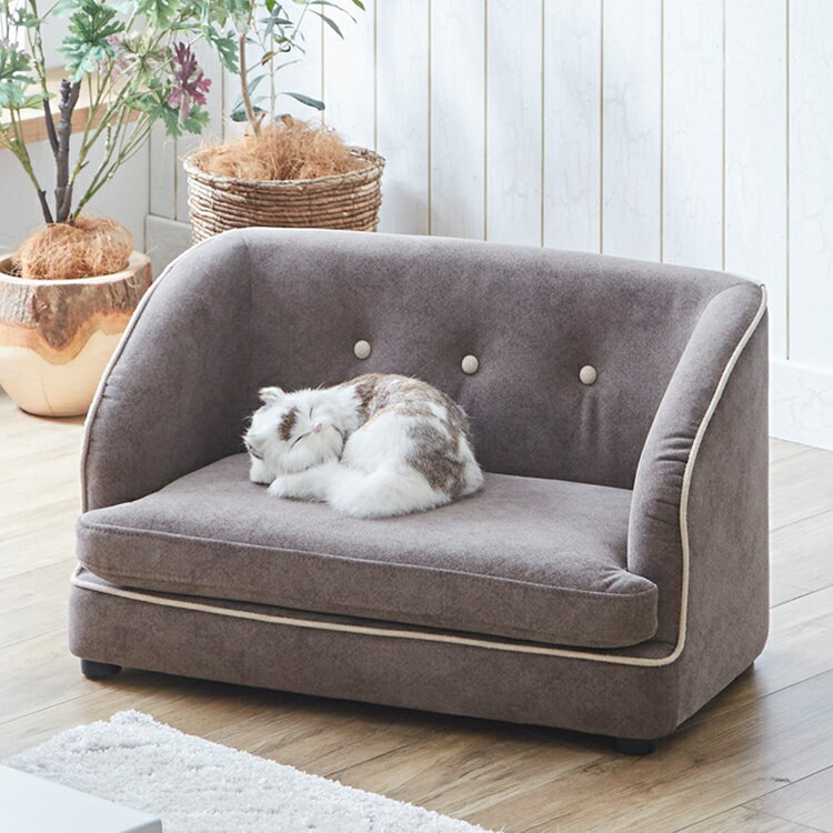 ペット用 猫 犬 ミニソファ 引っかき耐性 はっ水生地 シンプル ソファ ペットソファ ペット用ソファ 姫系 ペット 家具 ペット用家具 おしゃれ(代引不可)【...