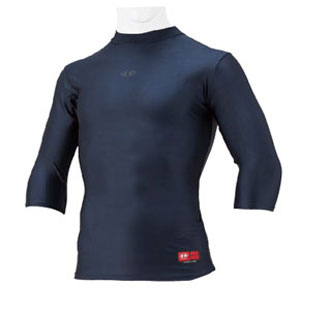 ハイゴールド 3ネック FIT シャツ 6分袖 HUT-63H ハイゴールド 3ネック FIT シャツ 6分袖 HUT-63H