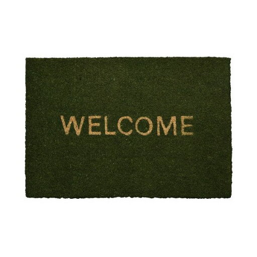 ココマット ウェルカム 約45×65cm GR(代引不可)【送料無料】 ココマット ウェルカム 約45×65cm GR(代引不可)【送料無料】