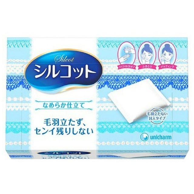 【商品詳細】完全封入タイプだから、繊維が毛羽だたず肌を傷つけない。ネイルオフからスキンケアまでオールパーパスに活用できるタイプ。素材・成分素材：レーヨン製造国：日本発売元、製造元、輸入元又は販売元ユニ・チャーム【代引きについて】こちらの商品は、代引きでの出荷は受け付けておりません。【送料について】北海道、沖縄、離島は送料を頂きます。