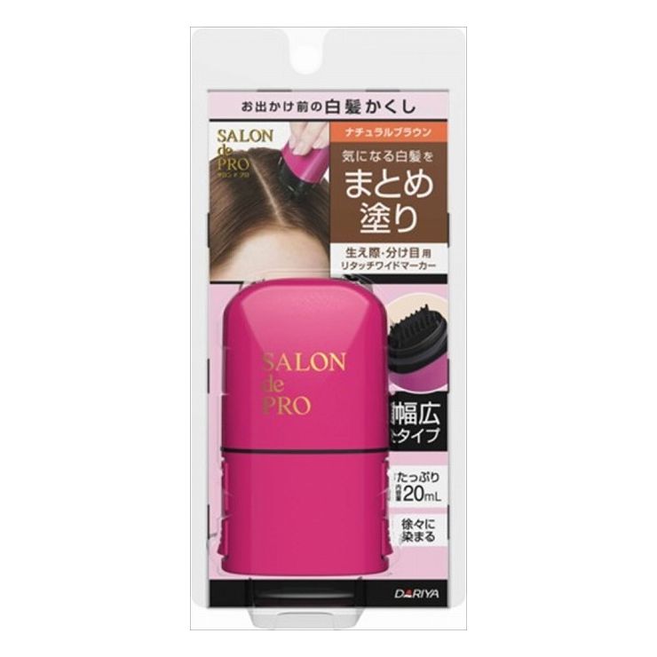 ※こちらの商品は単品（またはパック）商品が6個セットでの販売となります。↓単品商品情報↓お出かけ前に塗るだけで、広い範囲の白髪をラクにかくす生え際・分け目用の白髪かくし。使うたびに徐々に染まる効果もあります。商品区分：化粧品メーカー名：ダリヤ製造国または加工国：日本内容量：20ML↓ご購入前に必ずお読みください。↓※メーカーの都合により予告なくパッケージ、内容等が変更となる場合がございます。※それにともなう返品、返金等は受け付けておりませんのでご了承のうえお買い求めください。【代引きについて】こちらの商品は、代引きでの出荷は受け付けておりません。【送料について】北海道、沖縄、離島は送料を頂きます。