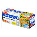 6個セット 大和物産 ダブルジッパーフリーザーバッグS20枚入(代引不可)