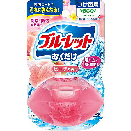 【単品】小林製薬 液体ブルーレットおくだけつけ替用 ピーチの香り(代引不可)