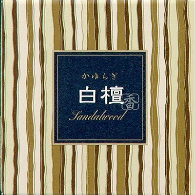 【5個セット】日本香堂 かゆらぎ 白檀 コーン12個入 香立付(代引不可)【送料無料】