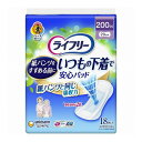【単品12個セット】 ユニチャーム ライフリーいつもの下着で安心パッド 200cc18枚×12個(代引不可)【送料無料】(4)