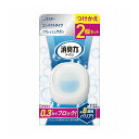 【単品12個セット】 エステー 消臭力 コンパクト トイレ用 つけかえ2個セット リフレッシュサボン(代引不可)【送料無料】(3)