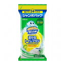 【単品24個セット】 ジョンソン スクラビングバブル 流せるトイレブラシ シトラス替えジャンボパック(代引不可)【送料無料】