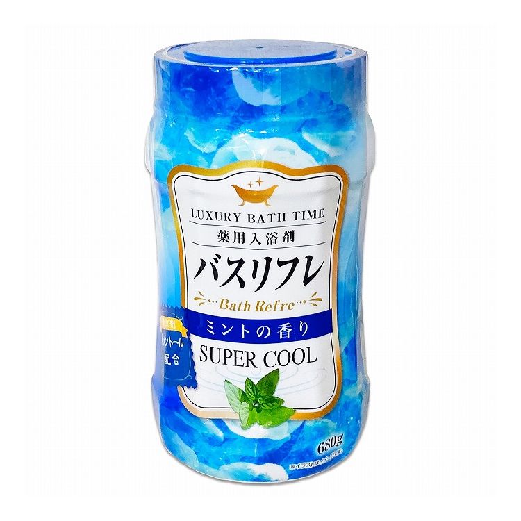 【商品説明文】清涼剤配合でお肌もさっぱり爽快商品区分：医薬部外品成分：有効成分：乾燥硫酸na、炭酸水素na その他の成分(ブルーの湯)：香料、l-メントール、エタノール、青1、無水ケイ酸メーカー名：ライオンケミカル原産国：日本内容量：680g【代引きについて】こちらの商品は、代引きでの出荷は受け付けておりません。【送料について】北海道、沖縄、離島は送料を頂きます。