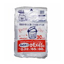 【単品9個セット】 リケンファブロ ハイパーカモメHK-3 45L透明30枚(代引不可)【送料無料】