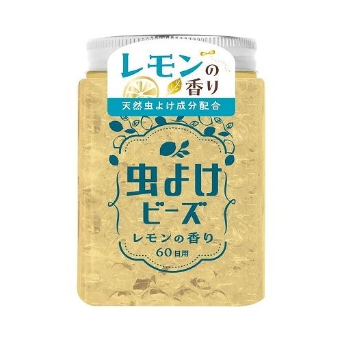 【単品22個セット】 ウエ・ルコ 虫よけビーズ2 60日用レモンの香り(代引不可)【送料無料】