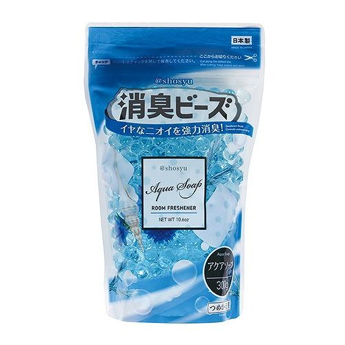 【単品9個セット】 小久保工業所 アットショウシュウ消臭ビーズ アクアソープ 詰め替え用(代引不可)