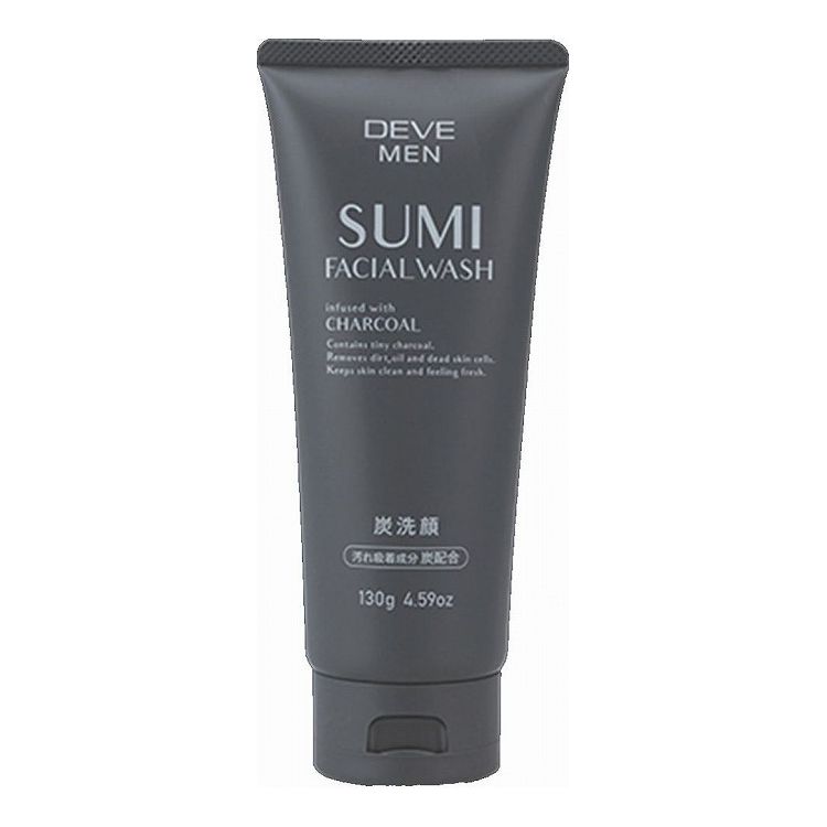 【単品9個セット】 熊野油脂 ディブメン 炭洗顔フォーム 130G(代引不可)【送料無料】