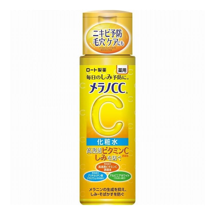 楽天リコメン堂生活館【単品3個セット】 ロート製薬 メラノCC 薬用しみ対策美白化粧水 170ML（代引不可）【送料無料】