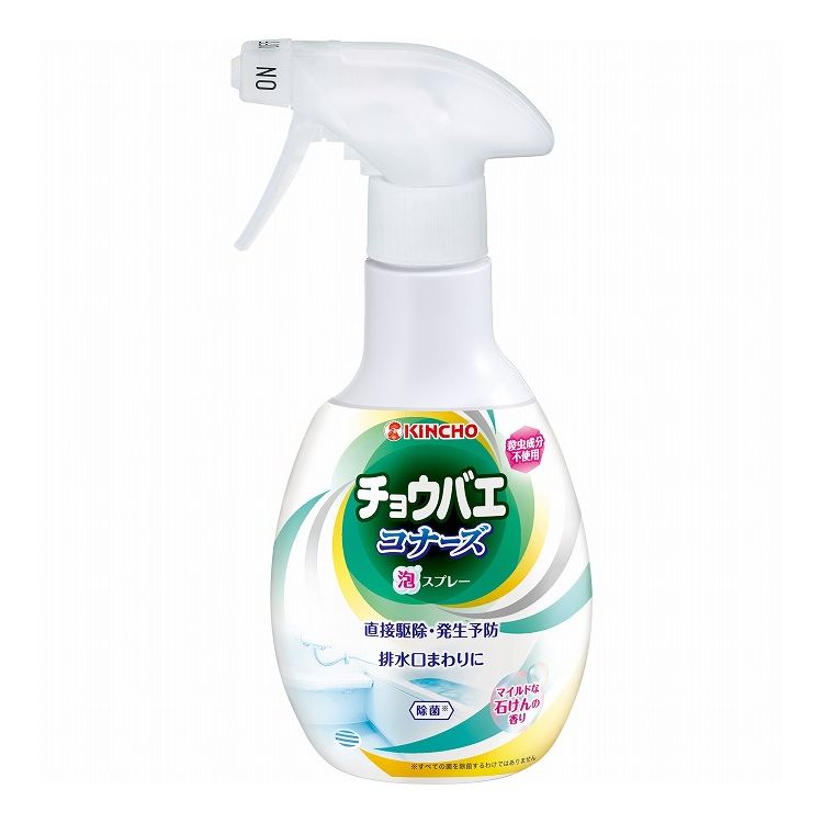 【単品26個セット】 大日本除虫菊 チョウバエコナーズ泡スプレーV300ML(代引不可)【送料無料】