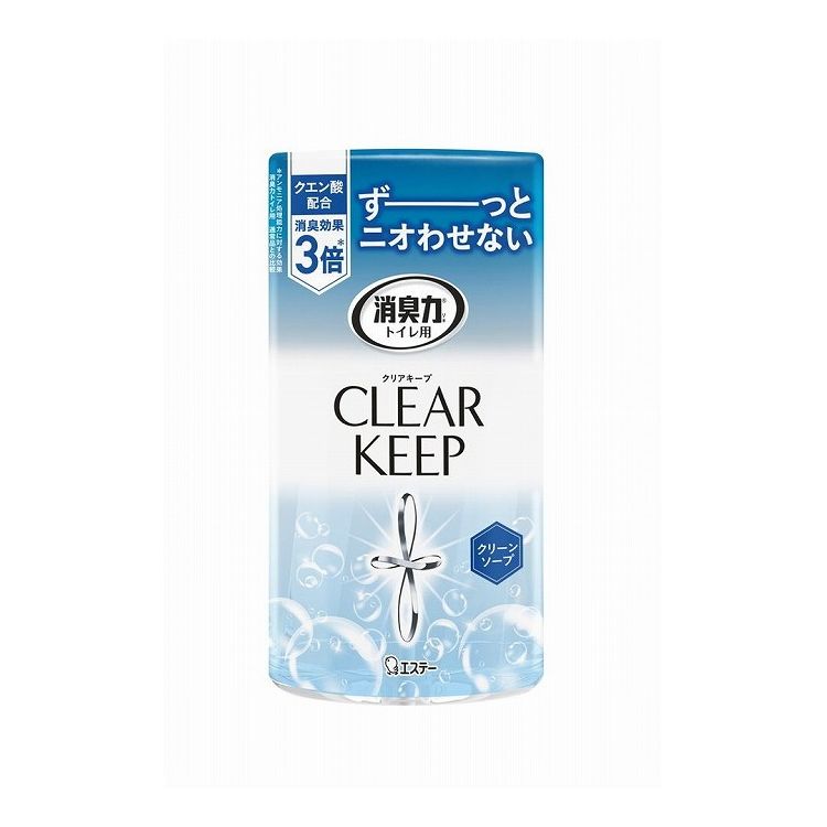 エステー トイレの消臭力 CLEAR KEEP クリーンソープ 400ML(代引不可)