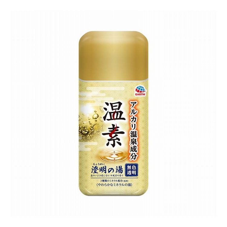 アース製薬 温素 澄明の湯 600g 入浴剤(代引不可)