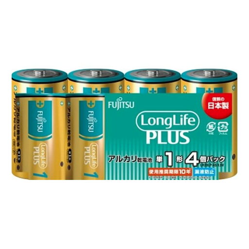 【単品12個セット】 FDK 富士通 乾電池 富士通ロングライフプラス単1 LR20LP(4S) 4本(代引不可)【送料無料】 【単品12個セット】 FDK 富士通 乾電池 富士通ロングライフプラス単1 LR20LP(4S) 4本(代引不可)【送料無料】