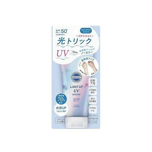 【商品詳細】UVカットしながら、光トリックで自然に素肌をキレイに魅せるノーカラータイプの日やけ止め美容液。美容液70％配合でうるさら素肌へ。透明感のある立体ツヤ肌へ導く。上品で洗練されたクリアフローラルの香り。成分:水・メトキシケイヒ酸エチルヘキシル・エタノール・ジフェニルシロキシフェニルトリメチコン・酸化亜鉛・ジ（カプリル酸／カプリン酸）PG・安息香酸アルキル（C12−15）・ビスエチルヘキシルオキシフェノールメトキシフェニルトリアジン・エチルヘキサン酸セチル・酸化チタン・ジエチルアミノヒドロキシベンゾイル安息香酸ヘキシル・ジカプリン酸PG・BG・DPG・グリセリン・アスコルビン酸硫酸2Na・ヒアルロン酸Na・ホホバ種子油・ユズ果実エキス・ライム果汁・レモン果実エキス・BHT・PEG−10水添ヒマシ油・PEG−80水添ヒマシ油・（アクリレーツ／メタクリル酸ベヘネス−25）コポリマー・（ジメチコン／フェニルビニルジメチコン）クロスポリマー・エチルヘキシルトリアゾン・キサンタンガム・シクロペンタシロキサン・シリカ・ステアリン酸イヌリン・トリエトキシカプリリルシラン・ポリヒドロキシステアリン酸・ラウロイルリシン・合成フルオロフロゴパイト・酸化スズ・水酸化Al・水酸化Na・フェノキシエタノール・メチルパラベン・香料・マイカ商品区分:化粧品メーカー名:コーセーコスメポート生産国:日本内容量:80G【代引きについて】こちらの商品は、代引きでの出荷は受け付けておりません。【送料について】北海道、沖縄、離島は送料を頂きます。